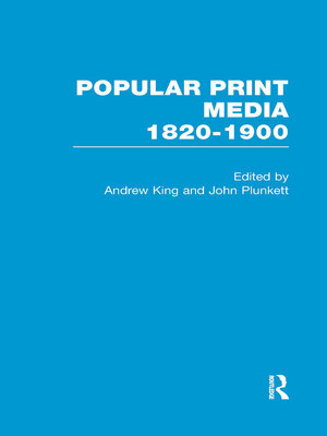 cover image of Popular Print Media